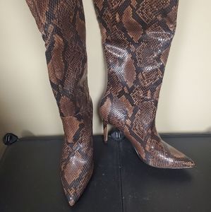 Steve Madden Snakeskin Boots